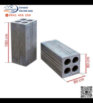Gạch xây 4 lỗ